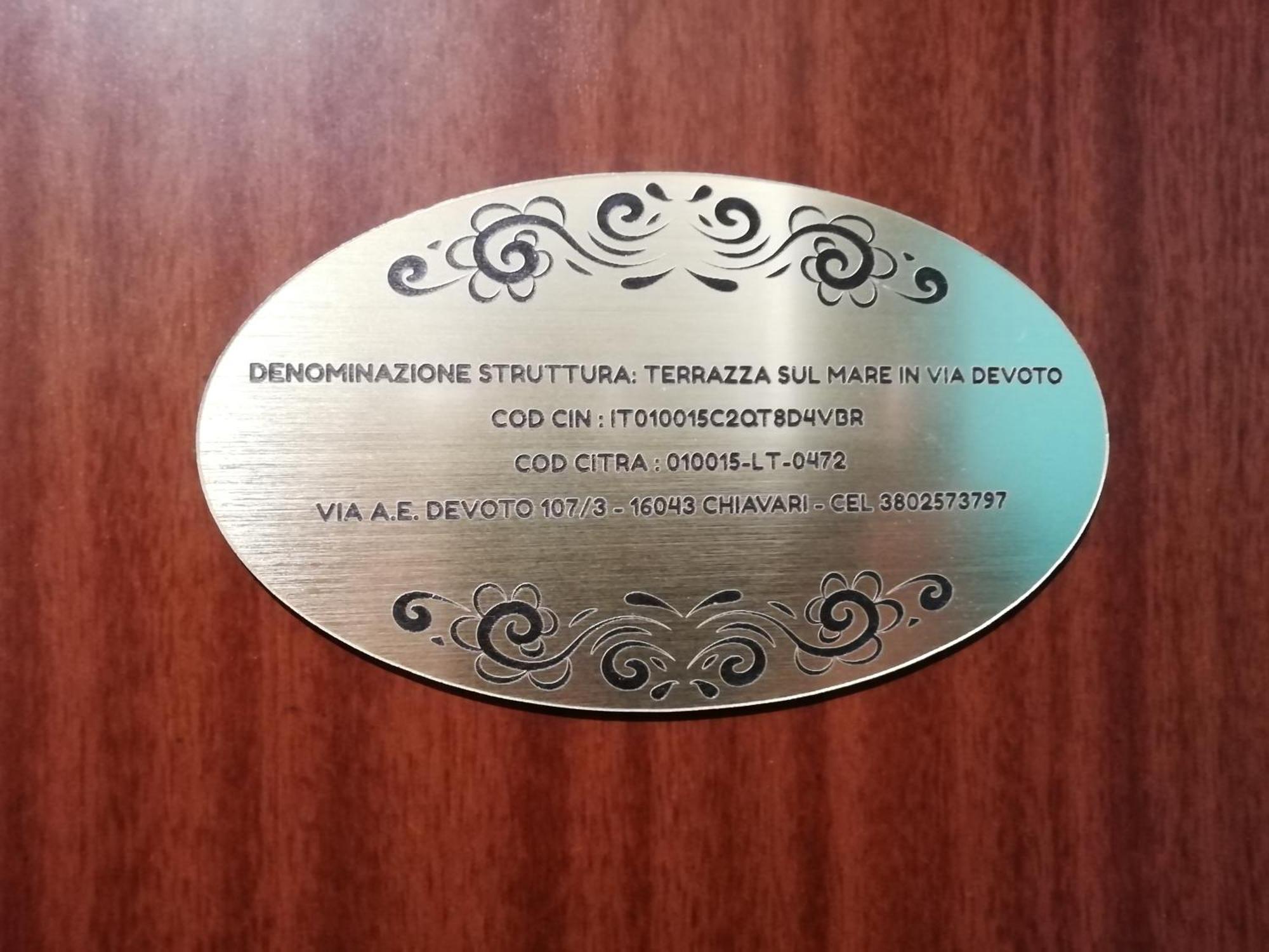 Terrazza Sul Mare In Via Devoto Apartment Киавари Екстериор снимка